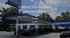 Desktop Screenshot of maitlandtire.com